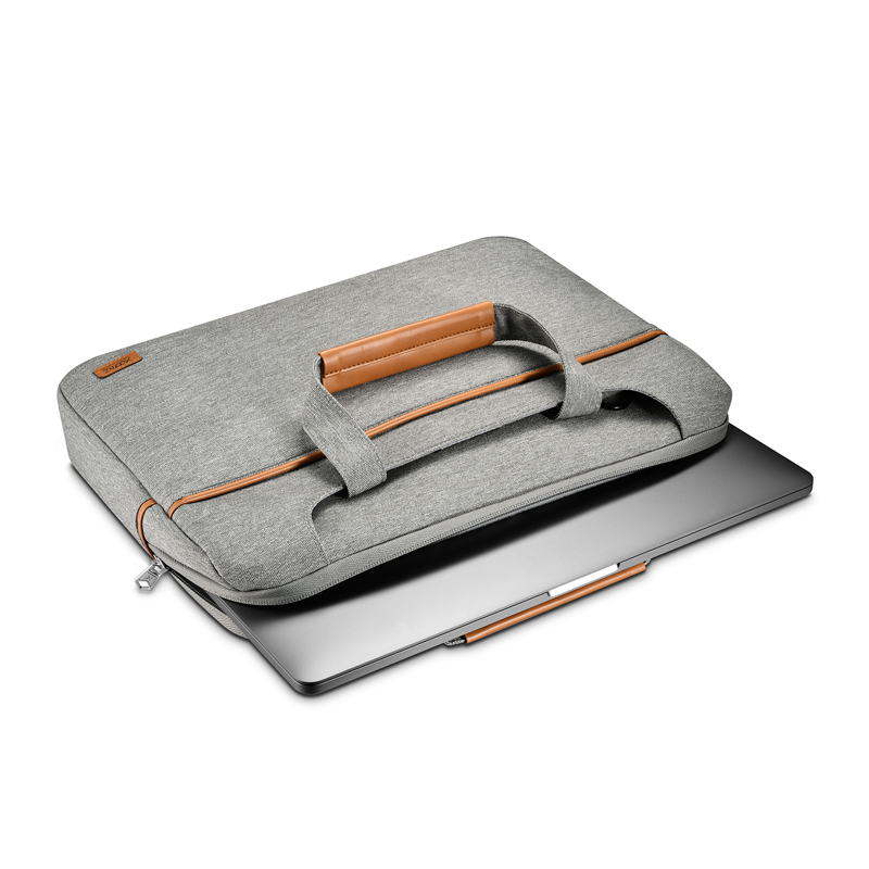 Fabric Portable Laptop Sleeve Case with Handle Bag